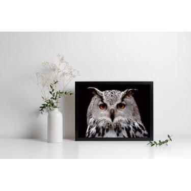 Imagem de Quadro Com Moldura Coruja - Core Decore, G