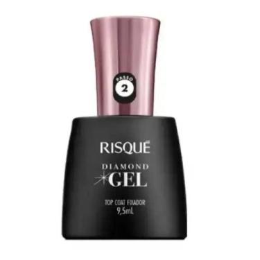 Imagem de Esmalte Risque Gel Top Coat Fix 9,5ML - Finalização Perfeita para Suas
