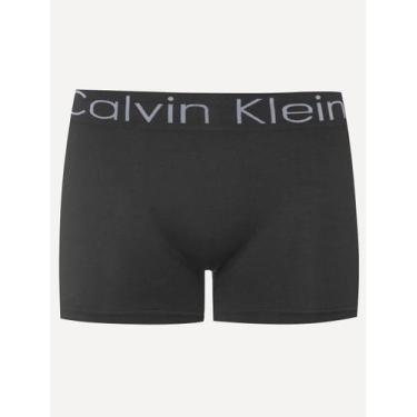 Imagem de Cueca Calvin Klein Trunk Seamless Logo Preta, L/G