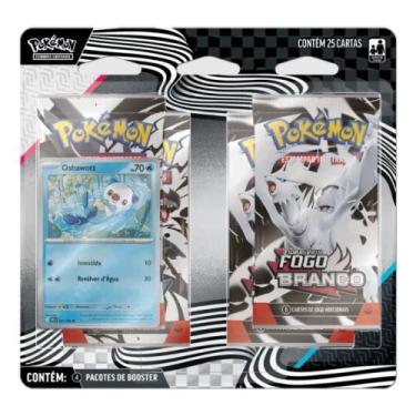 Imagem de Pokemon Blister Quadruplo Fogo Branco Raio Preto 35899 1 - Copag, Colo