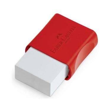 Imagem de Borracha Branca Grande Escolar Com Cinta FABER CASTELL - Faber-Castell