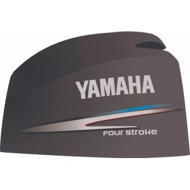 Imagem de Kit Adesivo Faixa Motor De Popa Yamaha 225 - SPTS