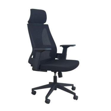 Imagem de Cadeira De Escritório Presidente Ergonômica Oficial Corporativa Elite 