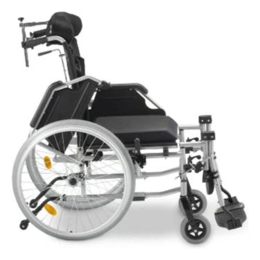 Imagem de Cadeira De Rodas Reclina Alumínio Dobrável D700 Dellamed T44