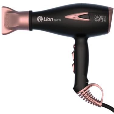 Imagem de Secador de Cabelo Profissional Lion Tutti - 127/220V - 2400W - Rosé (127V)