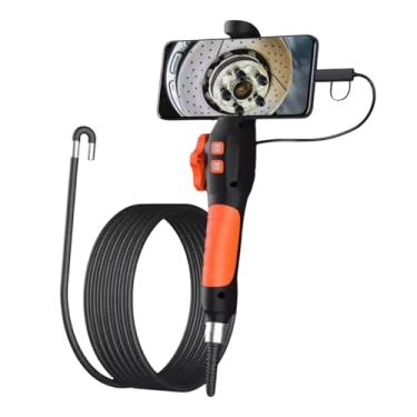 Imagem de Endoscópio Boroscópio Articulado Câmera Sonda Fio Rígido