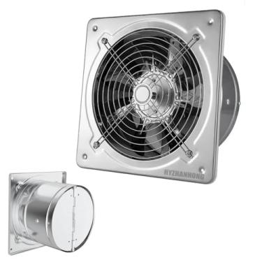Imagem de 4 inches,Ventoinha de Duto 20W-80W, Ventilador de Exaustão de Baixo Ruído para Cozinha, Fumo e Exaustão, para Sótãos, Casas de Banho, Cozinhas (4-8 Polegadas)