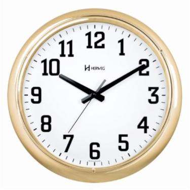 Imagem de Relógio Parede Herweg 660128-029 Dourado 40cm