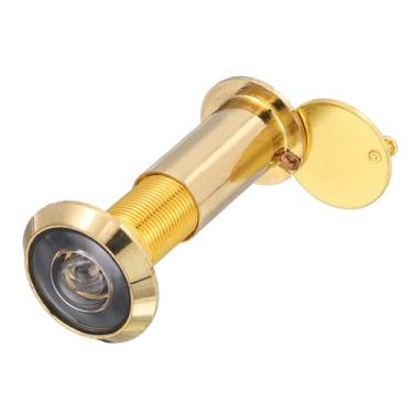 Imagem de PATIKIL Visualizador de porta de 24 mm, visor de porta de privacidade de 200 graus de liga de zinco com capa de privacidade rotativa resistente, serve para 4,5 cm a 6,5 cm para hotel de escritório em