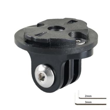 Imagem de Suporte de câmera de bicicleta para câmera esportiva, adaptador de suporte fêmea macho para computador de bicicleta para Garmin (masculino)