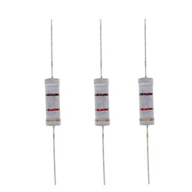Imagem de HUABAN 10PCS 5W 5 Watts 9K1 9.1K 9100 Ohm 5% Resistor de filme de óxido metálico