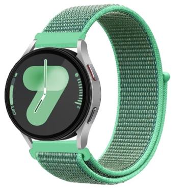 Imagem de Pulseira de nylon de 22 mm para Samsung Galaxy Watch 3 de 45 mm/Galaxy Watch de 46 mm/Gear S3 Frontier/Classic, pulseira de substituição esportiva de liberação rápida para Garmin Venu 3/Venu 2