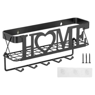 Imagem de Wswqop Porta-chaves de Parede em Metal, Gancho Decorativo para Chaves, Porta-envelopes, Cabide para Toalhas, para Sala de Estar, Corredor E Bolsas.