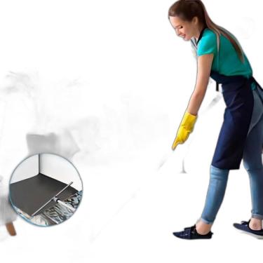 Imagem de Super Rodo Vassoura Mágico Silicone Estrutural Multiuso