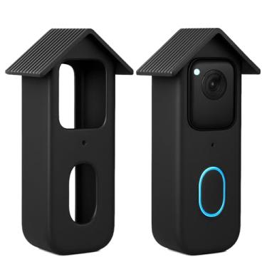 Imagem de Capa de silicone à prova de intempéries para campainha de vídeo Blink (última geração) – Capa protetora, durável e fácil de instalar