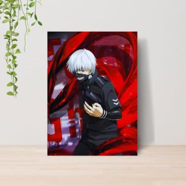 Imagem de Genérico, Quadro Tokyo Ghoul Anime A4 | Placa MDF 05