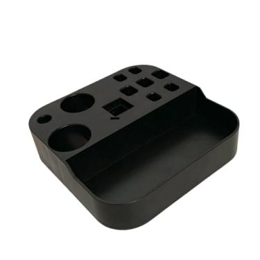 Imagem de MFMEXUL Caixa Organizadora Giratória para Tesouras e Acessórios de Higiene Animal, Fácil Instalação, Ideal para Cães e Gatos.