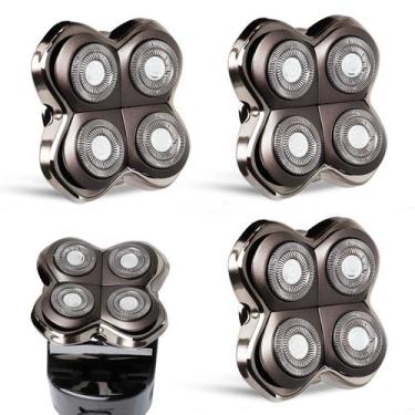 Imagem de Cabeça de reposição para GORLENT Skulls Pitbulls Shaver, pacote com 3