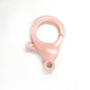 Imagem de Fecho Lagosta ABS 3.5 mm Rosa Bebe – Pacote com 10 peças – Aviamentos para Bolsas, Artesanato e Bijuterias