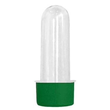 Imagem de TUBETE PEQUENO COM TAMPA R28 PLÁSTICA - VERDE BANDEIRA