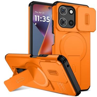 Imagem de Starhemei Capa para Moto G 5G 2025, Moto G 5G 2026, com capa protetora para câmera e suporte, capa de telefone de camada dupla com absorção de choque compatível com Motorola Moto G Play 5G 2026