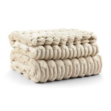 Imagem de Cobertor Coberta Manta Ultrasoft Polar Queen 2,40m X2,20m (Almond)