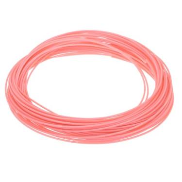 Imagem de PATIKIL Kit de reparo de vime, 20 m 2,4 mm redondo sintético material de vime tecido de vime de plástico conjunto de vime para artesanato DIY e fabricação de cestas de tecelagem, couro rosa