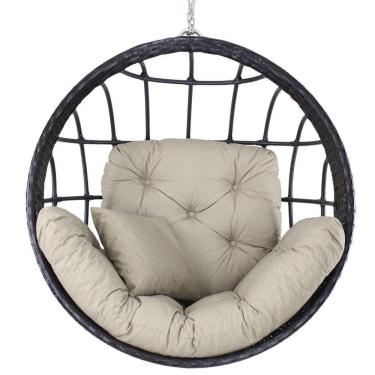 Imagem de Balanço Ninho Suspenso Hungria Em Alumínio Trama Original Tabaco