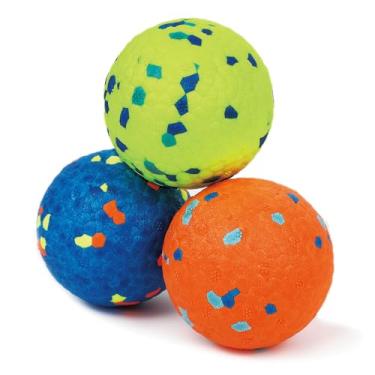 Imagem de Rohyu Bolas de cachorro indestrutíveis para mastigadores agressivos, bolas de busca duráveis de E-TPU para cães grandes e médios, ambientes externos, brincadeiras na piscina, presentes de aniversário