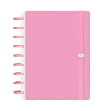 Imagem de Caderno Iscool Disc Inteligente 140 Folhas Solid Colors Rosa M+