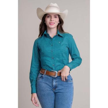 Imagem de CAMISA FEMININA MANGA LONGA TEXAS FARM - CAF131 - XADREZ-Feminino