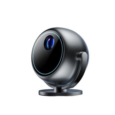 Imagem de Projetor portátil, projetor de domo 360° 1080P 180ANSI, Bluetooth 5.0, foco motorizado rotativo(Gary-120V/220V)