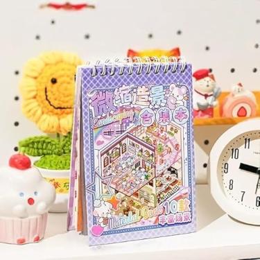 Imagem de 30 PCS 3D Sticker Scene Book for Adults - DIY Horror Adventure House Scene,Fantasy Art Therapy Stickers Collection,Stress Relief,Home Decoration(Style 5)