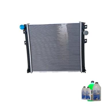 Imagem de Kit Radiador Ar MB Accelo 915C 1016 815 + Aditivo Paraflu Verde + Água Desmineralizada