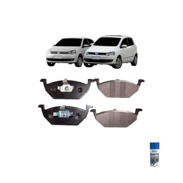 Imagem de Kit Pastilha Freio Gol, Parati, Voyage G5 1.0 1.6 + Tekbond Anti Chio 300ml