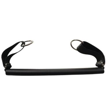 Imagem de harayaa Cinta para os pés com comprimento ajustável para melhorar a flexibilidade. Acessório ideal para exercícios de Pilates em casa e na academia.