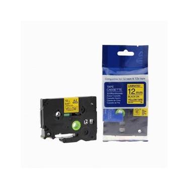 Imagem de Fita Brother TZE-631 12mm Preto/Amarelo