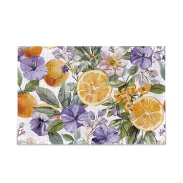 Imagem de WELLDAY Quebra-cabeça laranjas e flores 1000 peças grande jogo de arte para adultos adolescentes