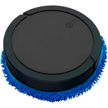 Imagem de Robô de Limpeza Mop Automático Recarregável USB – Silencioso, Perfil Ultrafino 6,5cm, Limpeza 3 em 1 (Aspira + Varre + Esfrega) – Casa, Pet, Pisos Frio e Madeira