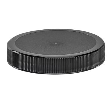 Imagem de The Kombucha Company, Tampas de plástico de 63 mm - (63/400) – tampas de frasco de boca larga com vedação de espuma – resistente a vazamentos, segura para alimentos, serve para 63-400 frascos