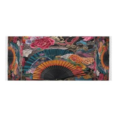 Imagem de Wassud Ventoinha com padrões coloridos capas de lavadora e secadora, protetor de lavadora com sacos de armazenamento, capa de geladeira à prova de poeira com bolsos para lavanderia doméstica, cozinha