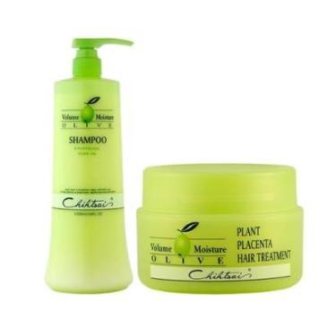 Imagem de Kit N.P.P.E Chihtsai Olive Nutrição - Shampoo e Máscara 500ml-Unissex
