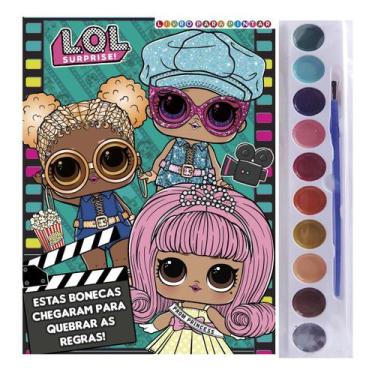 Imagem de Livro - LOL Surprise! Livro para Pintar com Aquarela - On Line Editora