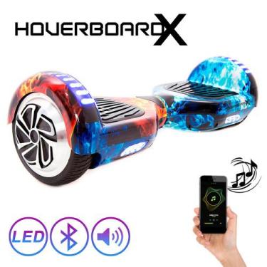 Imagem de Hoverboard Elétrico Overboard Smart Balance Fogo Gelo Bolsa - Hoverboa