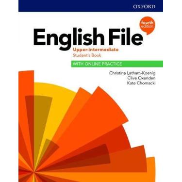 Imagem de English file upper intermediate sb w online practice 4th ed - OXFORD, 