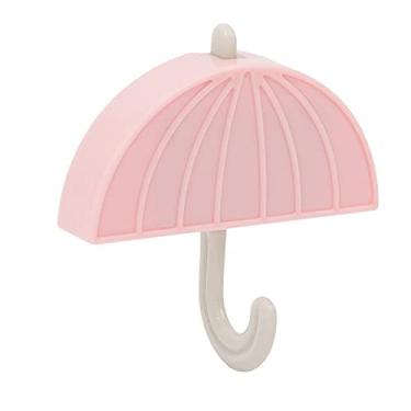 Imagem de Gancho Adesivo Magnético Geladeira Móvel Forma de Paraguas Pé Mesa Super Removível Cola Nórdico