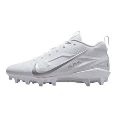 Imagem de Nike Chuteira masculina Alpha Menace 4 Varsity, Branco/prata metálica., 45