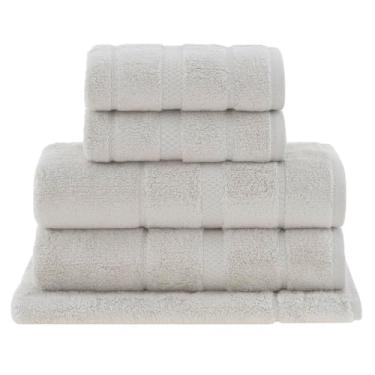 Imagem de Buddemeyer, Jogo Toalhas Banho Buddemeyer 5p Vision Dual Air Bege 1181