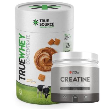 Imagem de True Whey Concentrado Doce Leite 900g Creatina - True Source-Unissex