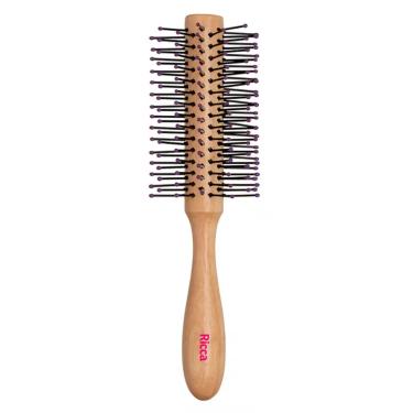 Imagem de Escova de Cabelo Meia Lua Pinos Nylon Ricca
